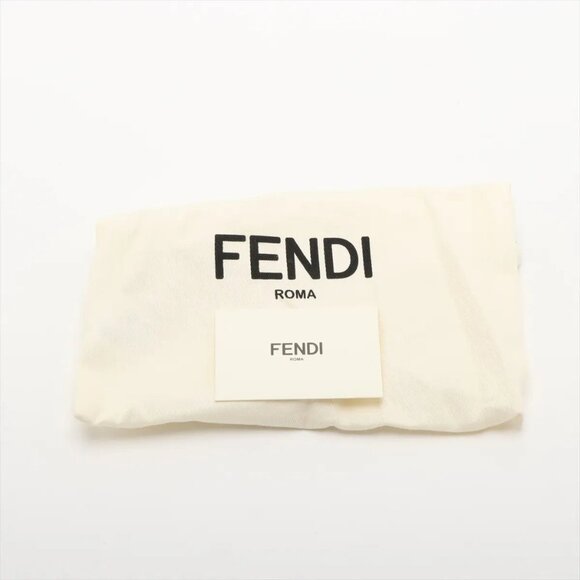 Fendi baguette Leather 2 Way Handbag Brown 7AS142 - Picture 11 of 11